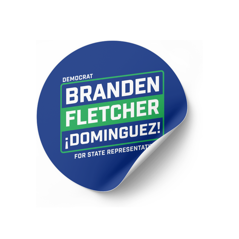 Branden Fletcher Dominguez bumper sticker