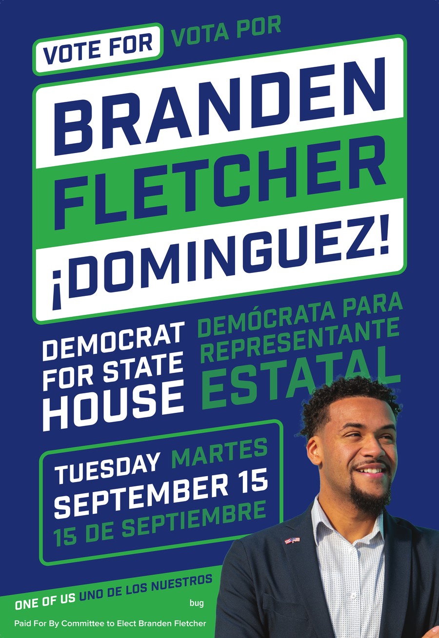 Branden Fletcher Dominguez campaign poster